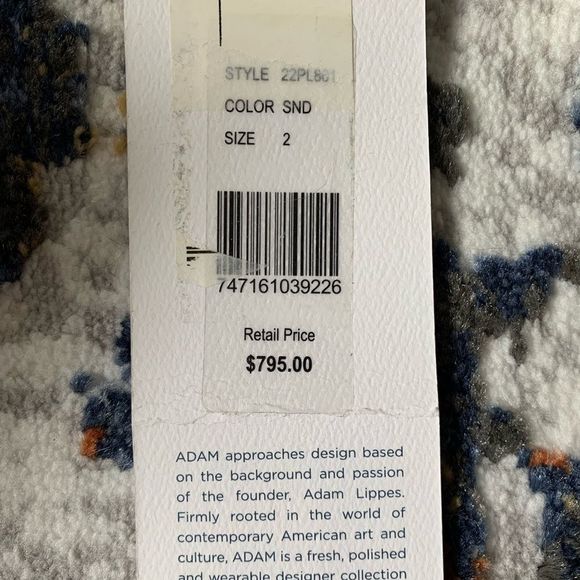 Adam Lippes suede beige jacket size 2 or XS - Picture 12 of 12